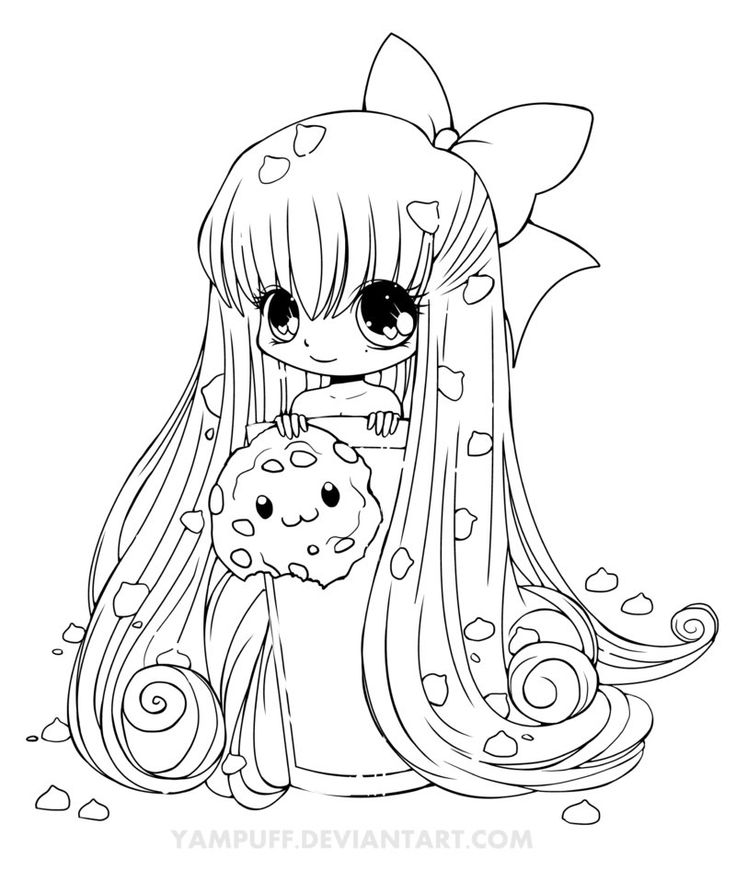 a girl coloring pages - photo #40