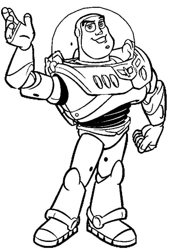 Buzz lightyear coloring pages to download and print for free