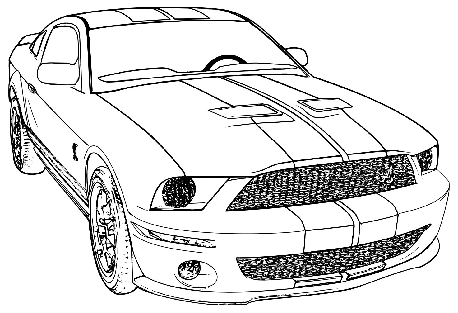 Ford coloring pages to download and print for free
