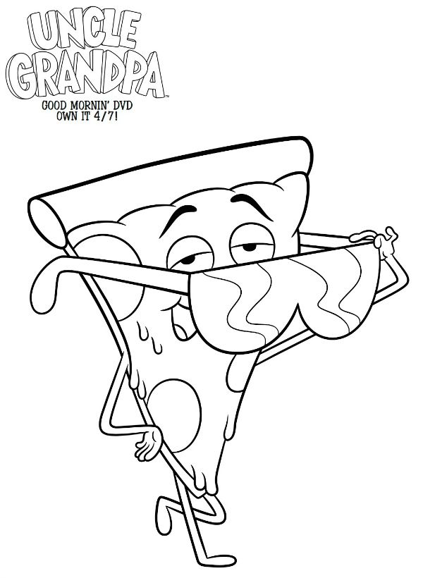 uncle grandpa coloring pages for kids - photo #5