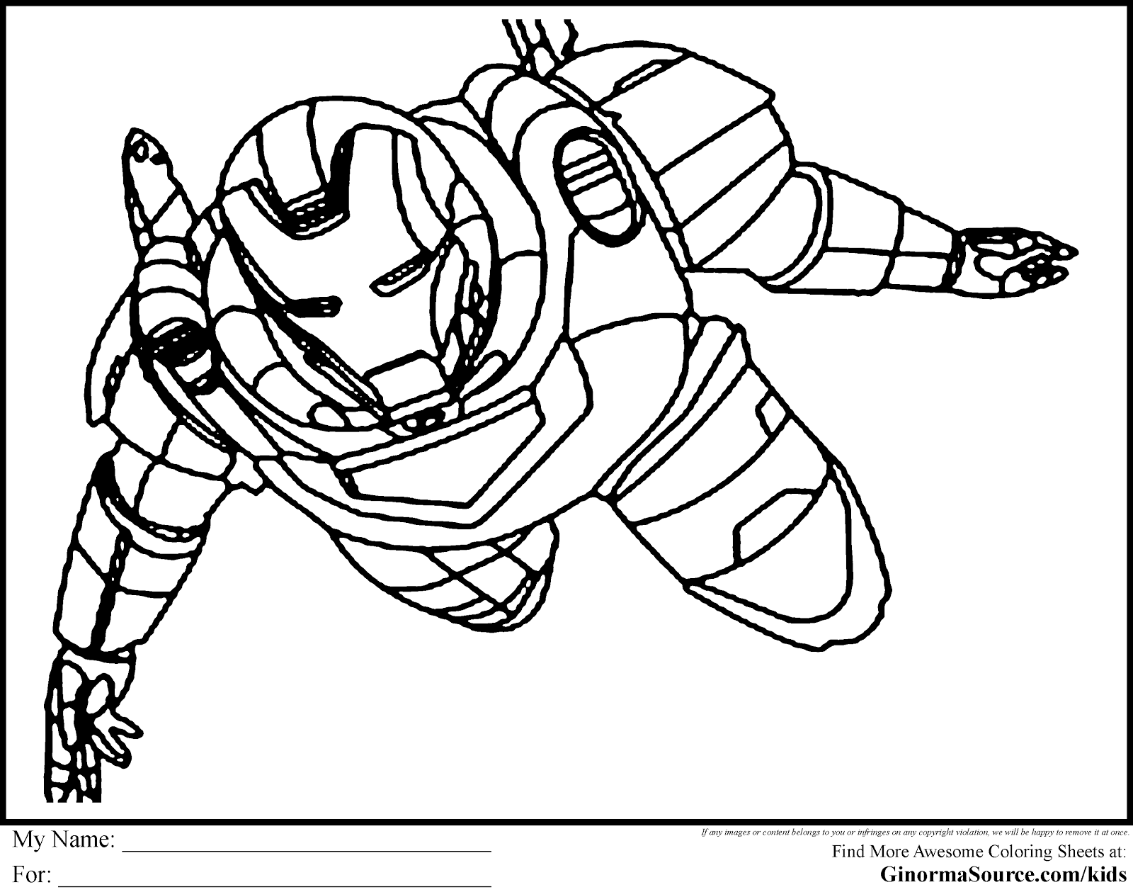 Superheroes coloring pages download and print for free
