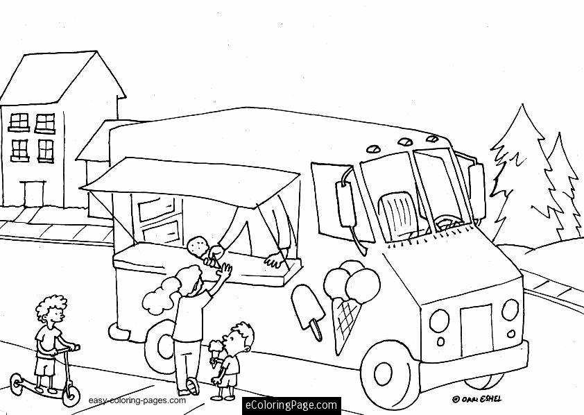 Ice cream parlor coloring pages download and print for free