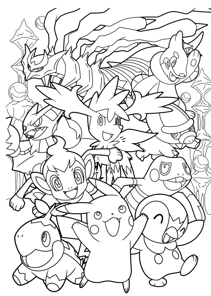 All Pokemon Coloring Pages Download And Print For Free