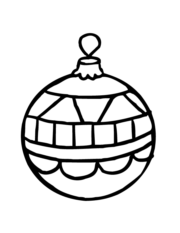 Ornament coloring pages to download and print for free
