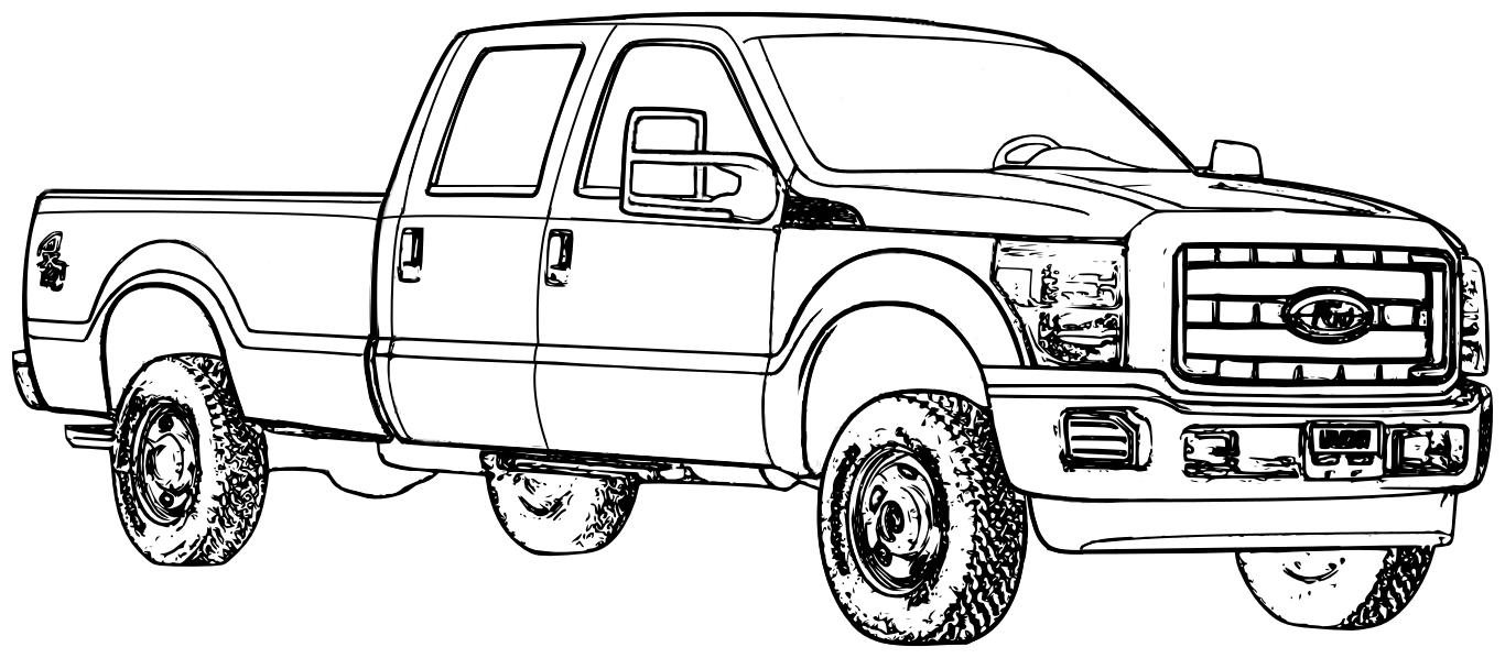 Free Printable Cars And Trucks Coloring Pages
