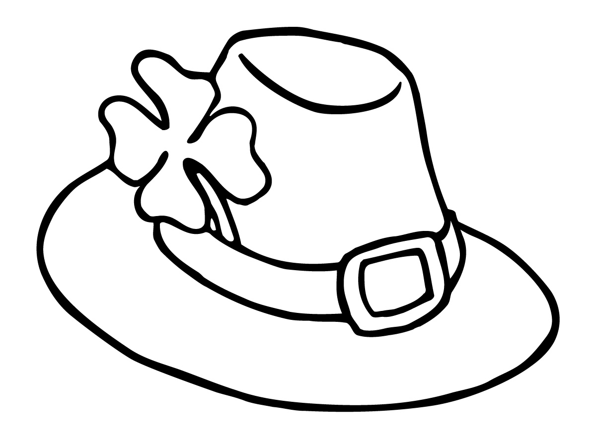 Hat coloring pages to download and print for free
