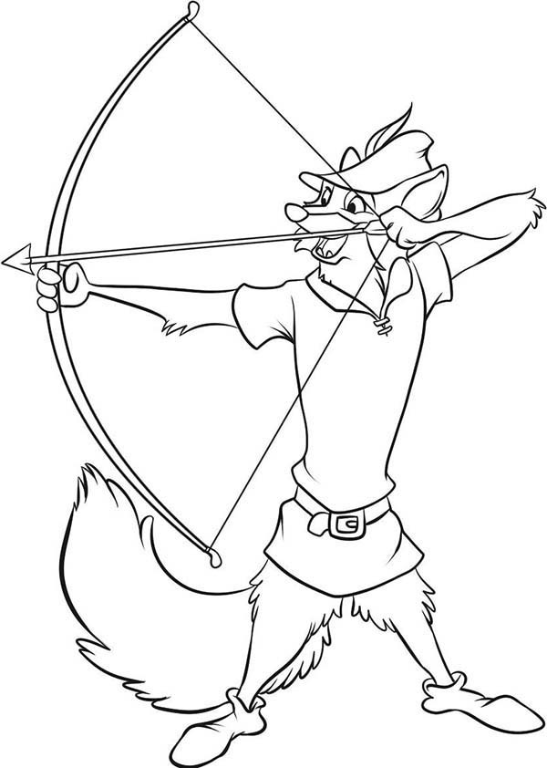 robin hood coloring pages to download and print for free