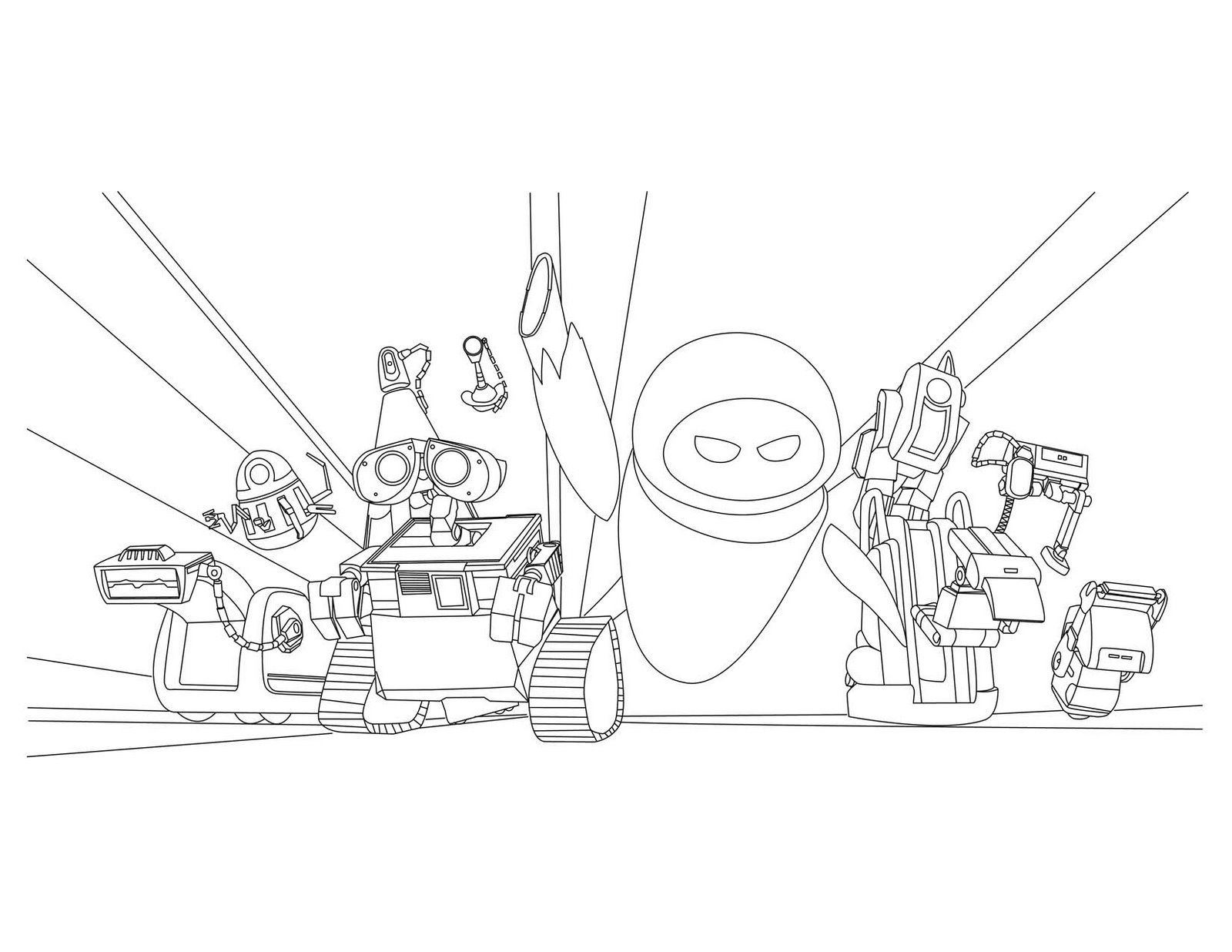 Free Wall E Coloring Pages Wall E Coloring Pages To Download And Print For Free