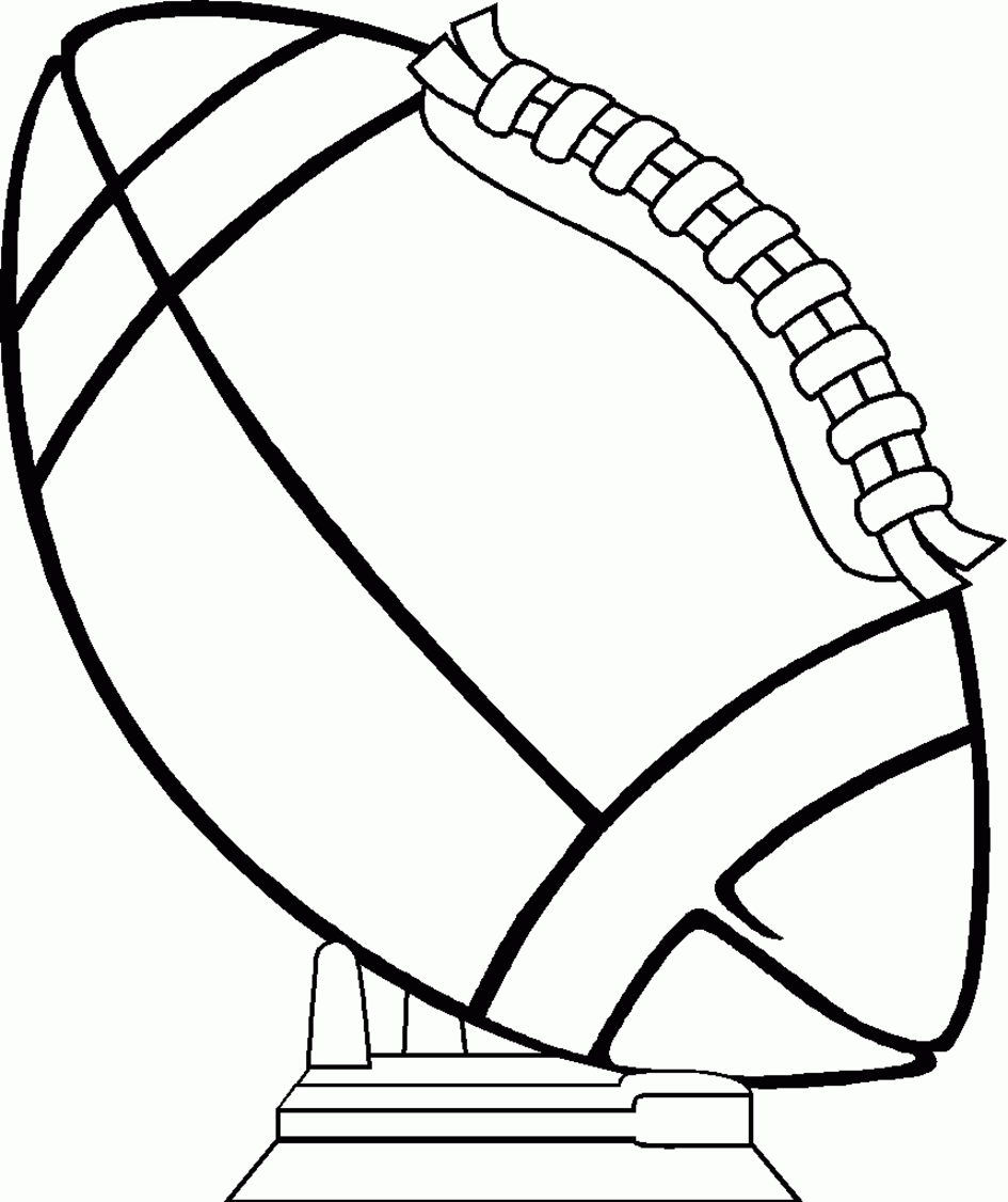 Free Printable Football Helmet Coloring Pages