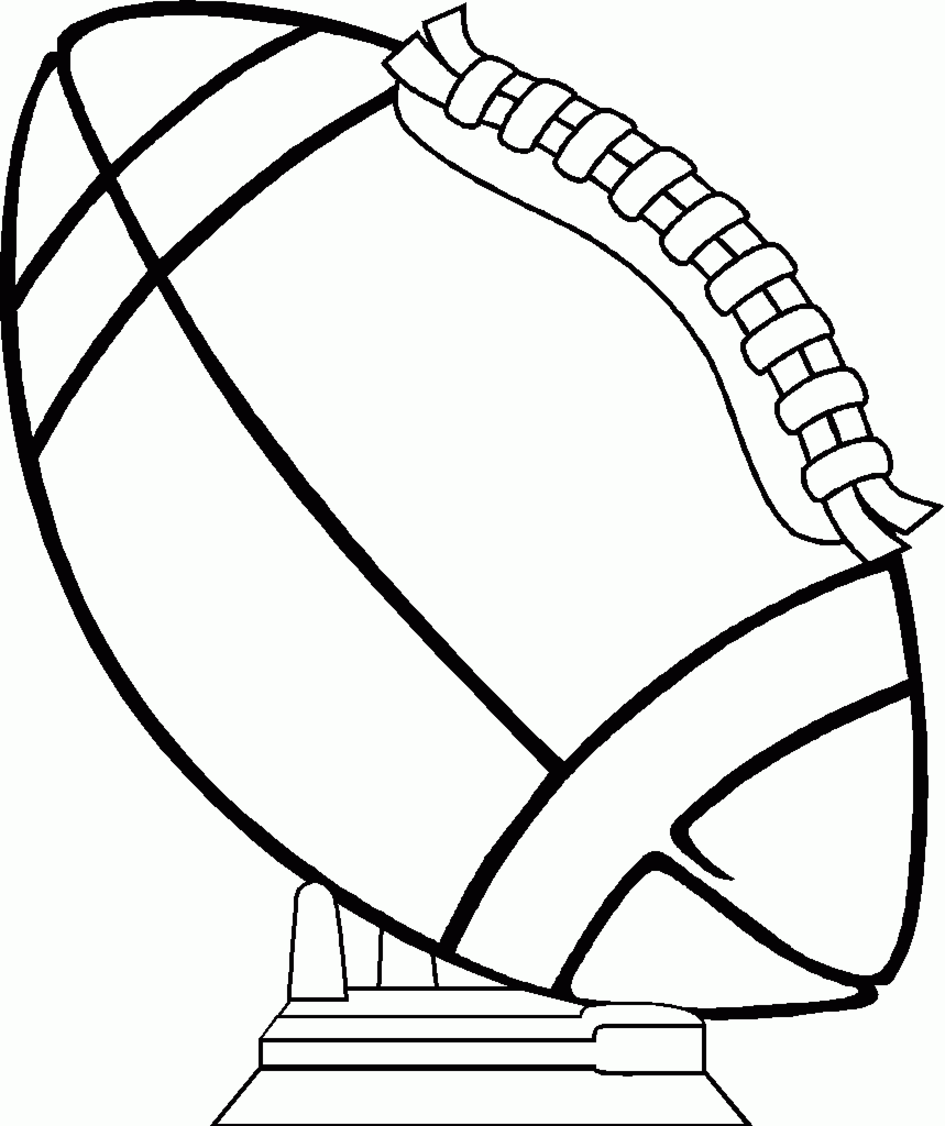 Football helmet coloring pages to download and print for free