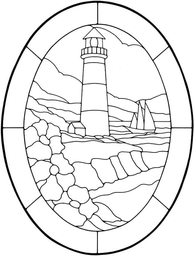 lighthouse-colouring-pages