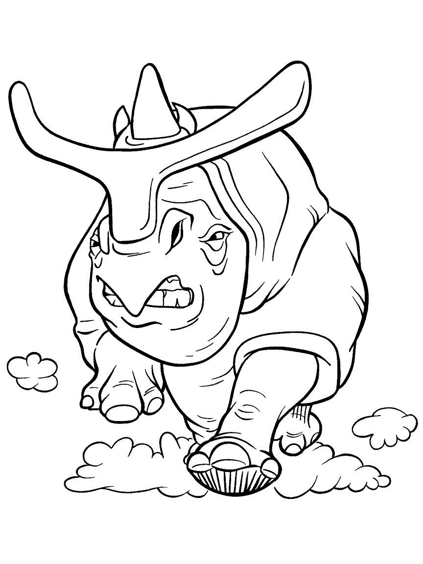 ice age coloring pages diego luna - photo #35
