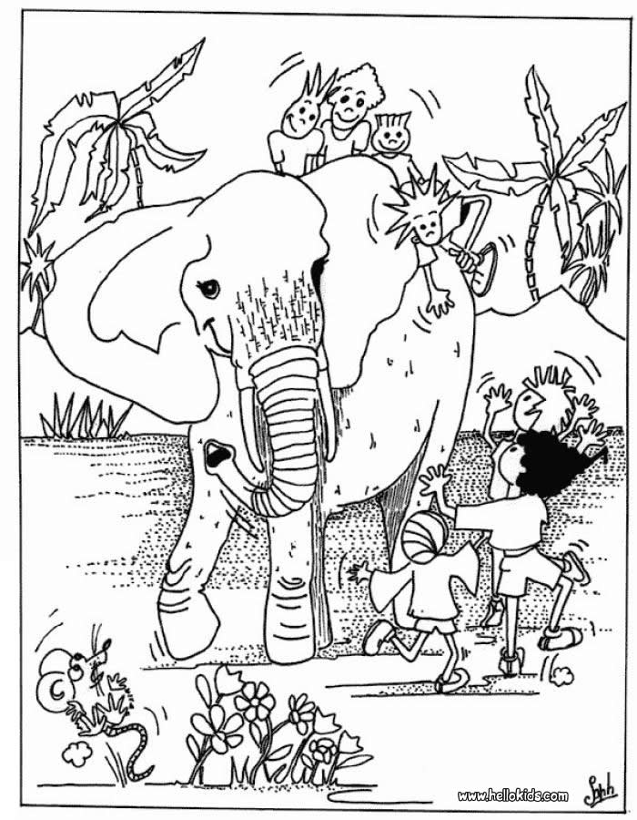 Africa coloring pages to download and print for free