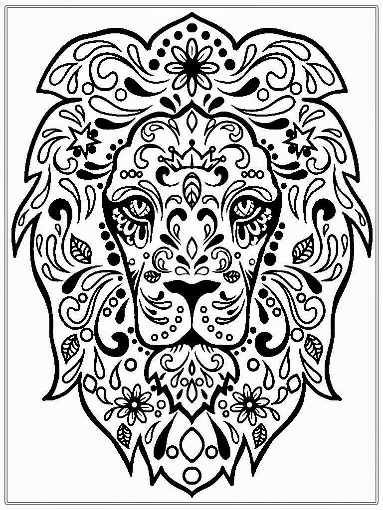 Adult coloring pages to print to download and print for free