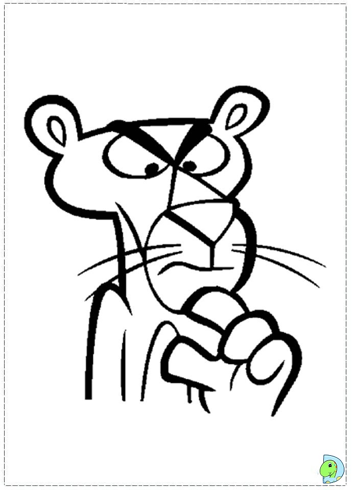 Pink panther coloring pages download and print for free