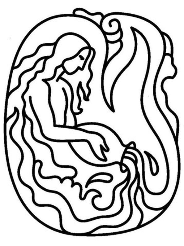 Signs of the zodiac coloring pages to download and print for free