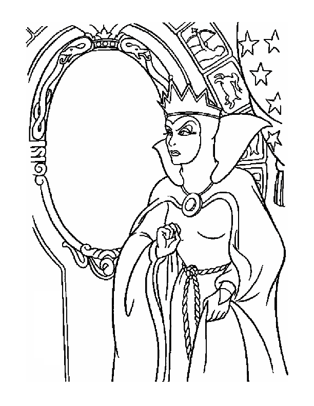 The snow queen coloring pages download and print for free