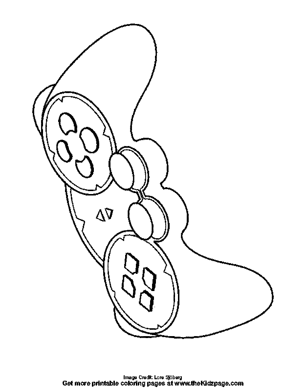 Video game coloring pages to download and print for free