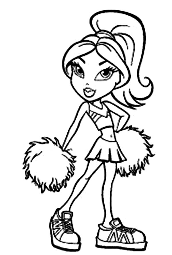 bratz and boots coloring pages - photo #41