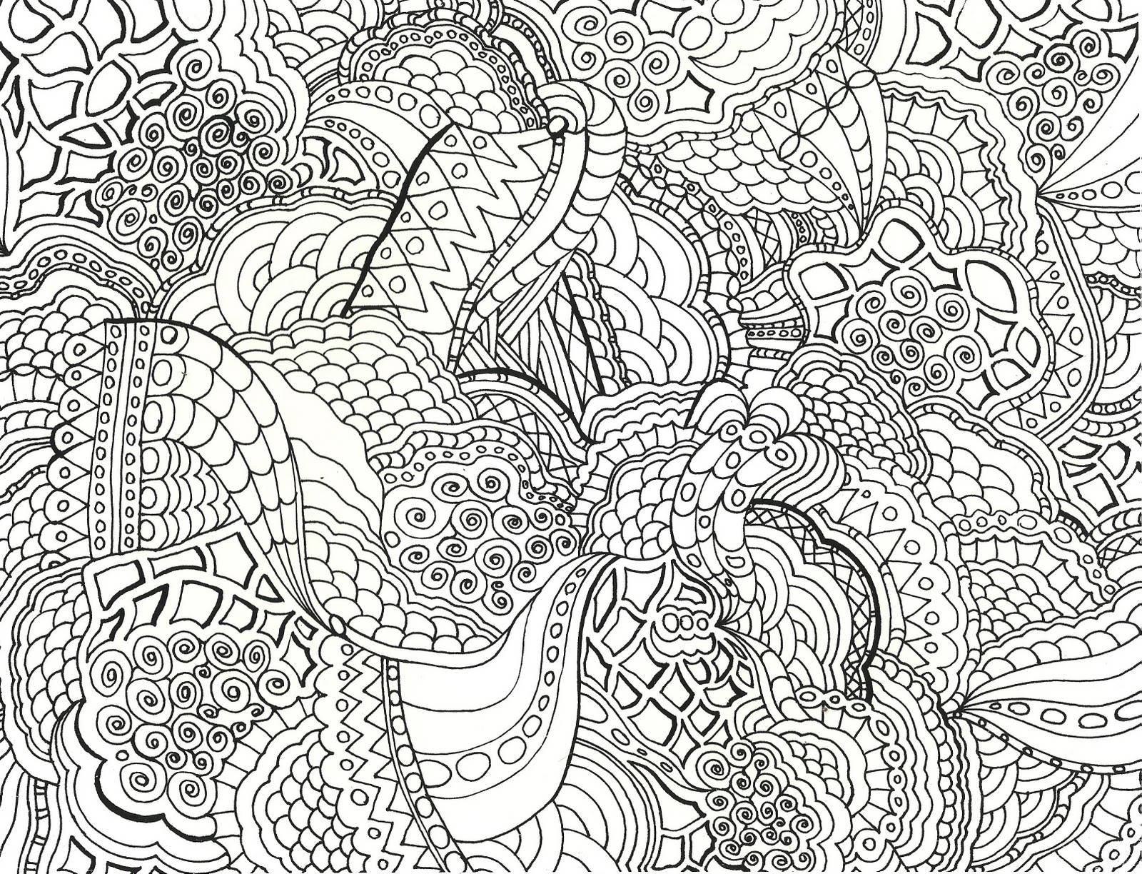 Grown up coloring pages to download and print for free