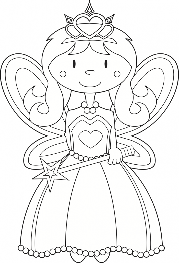 Tooth fairy coloring pages to download and print for free