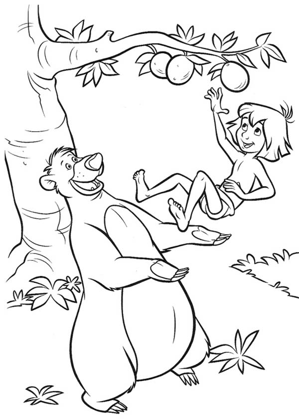 Jungle book coloring pages to download and print for free