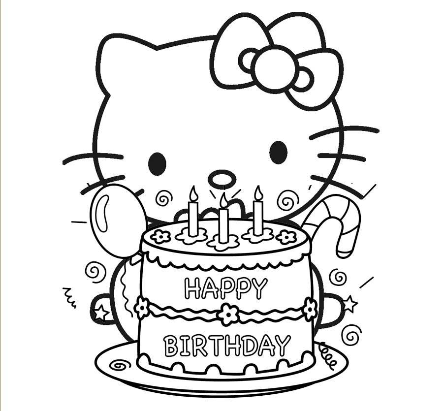 Hello kitty mermaid coloring pages to download and print ...