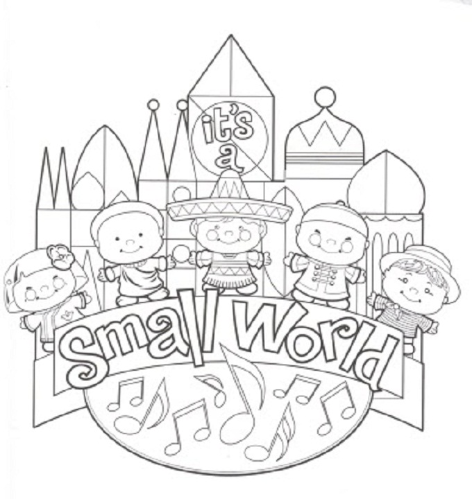 Disney world coloring pages to download and print for free