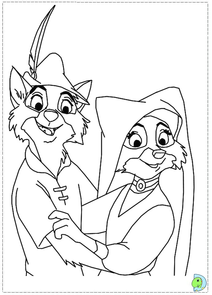 620 Cute Disney Robin Hood Coloring Pages with Printable
