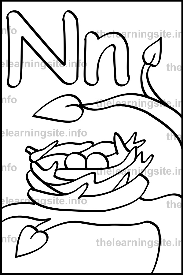 Alphabet flash cards coloring pages download and print for ...