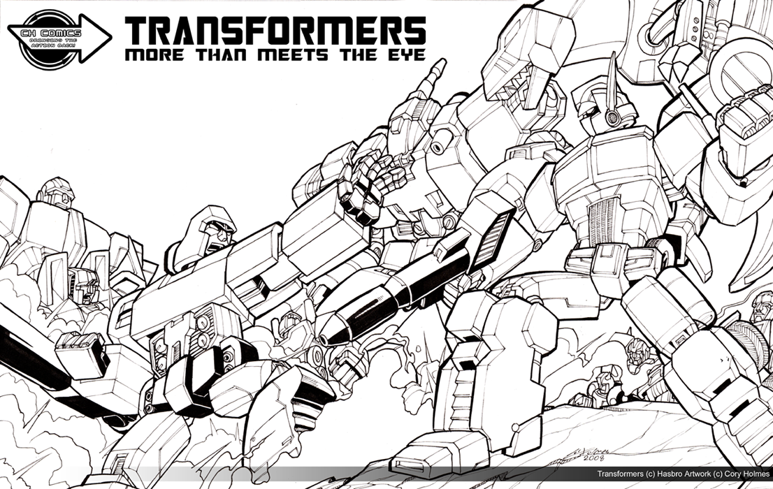 g1 transformers coloring pages - photo #43