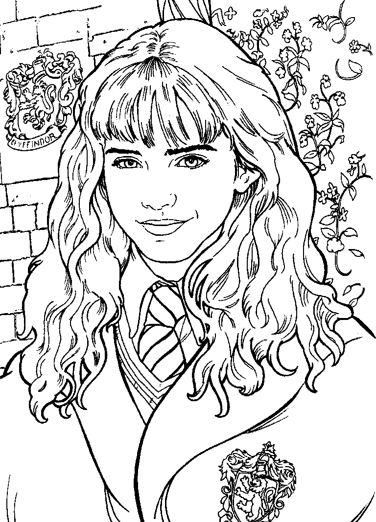 Harry Potter coloring page 1