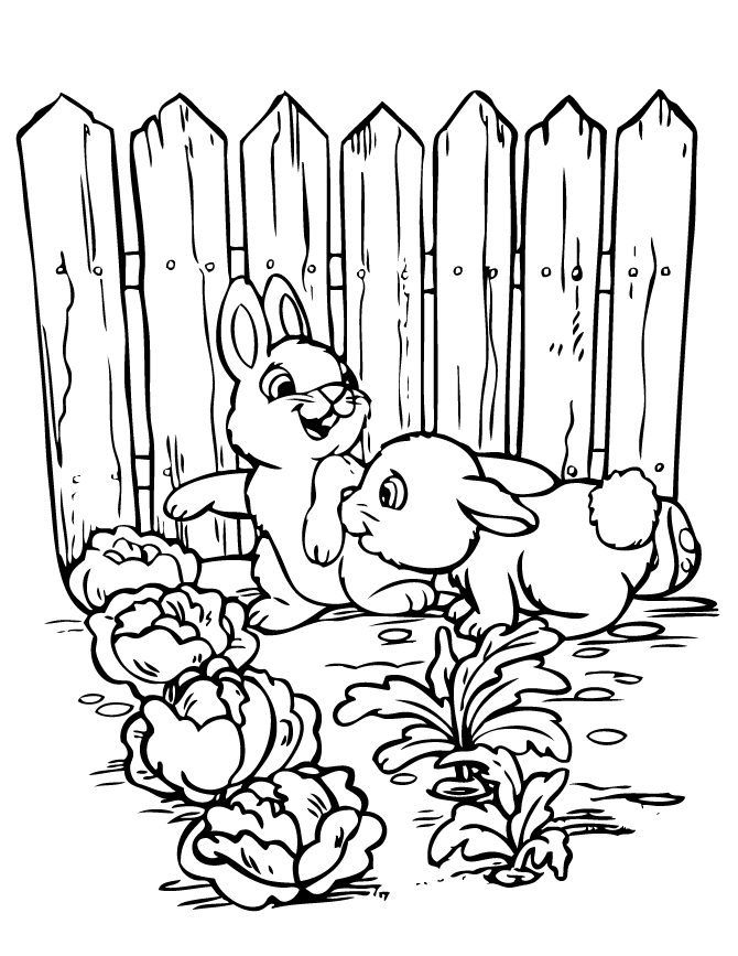 Garden Coloring Pages To Download And Print For Free