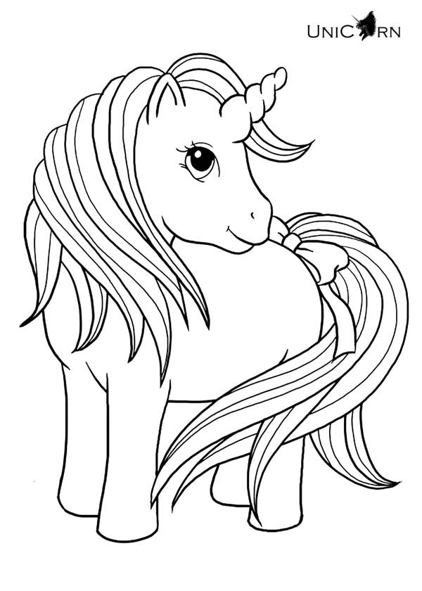 unicorn coloring pages printable - photo #25