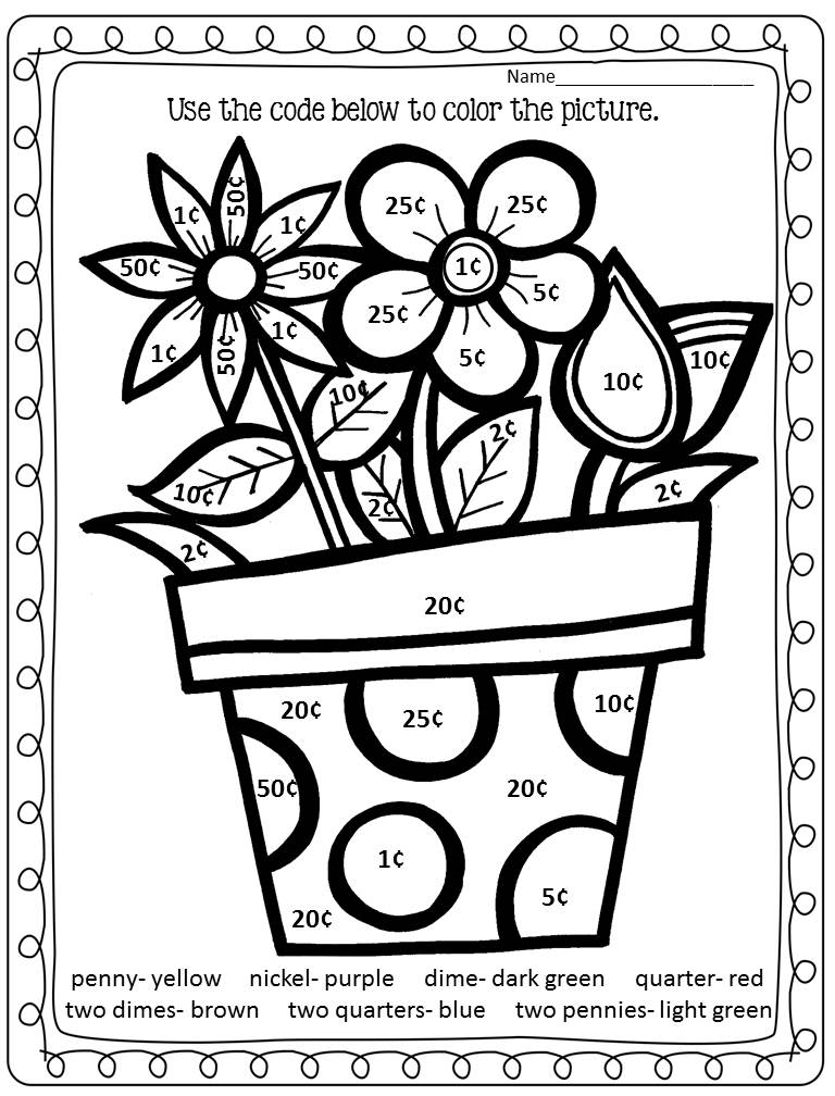 Fun Maths Coloring Coloring Pages