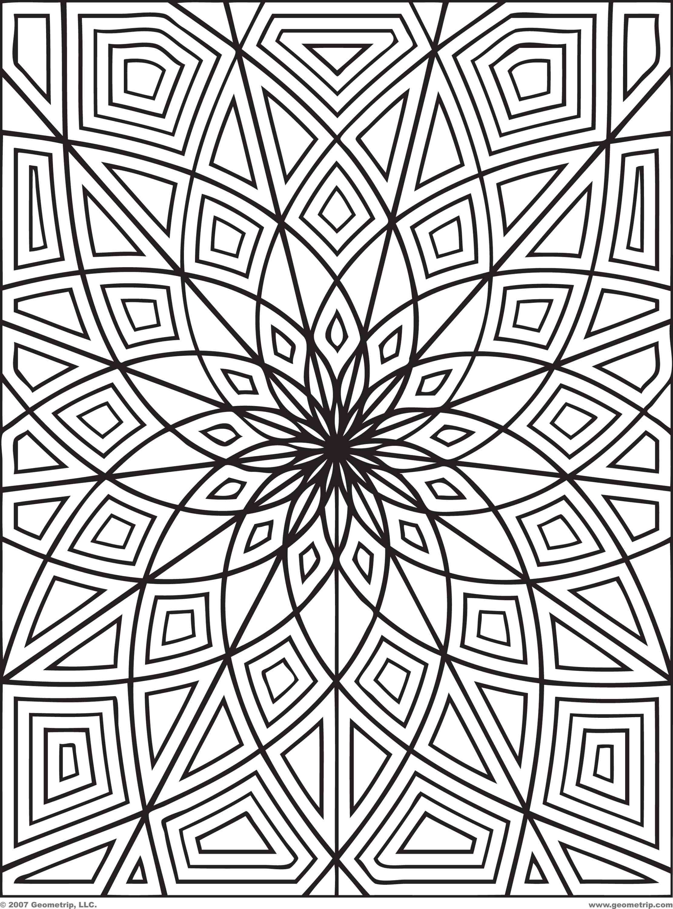 Detailed coloring pages to download and print for free