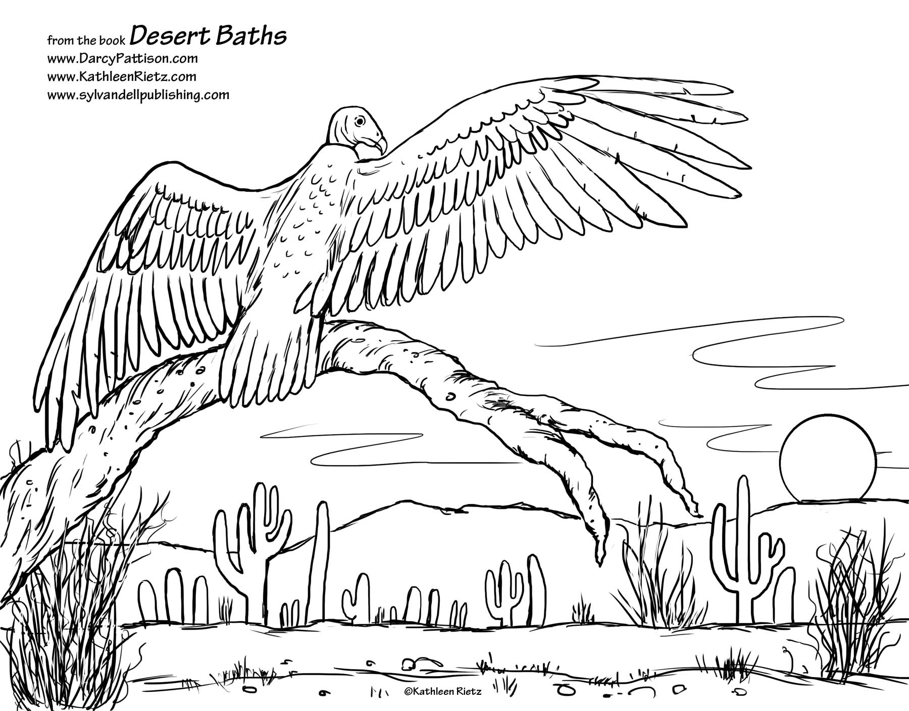 608 Animal Desert Coloring Pages with disney character