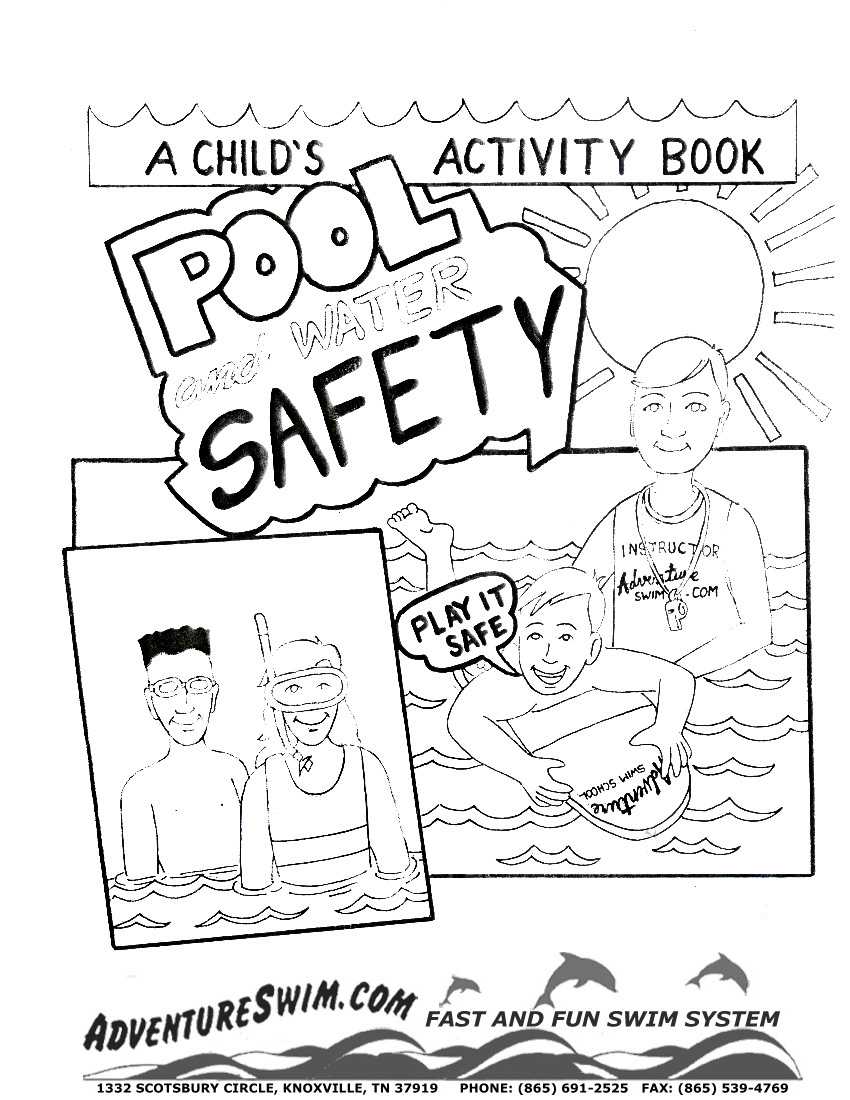 safety coloring swimming pool summer printable table educational getcolorings recommended coloringtop