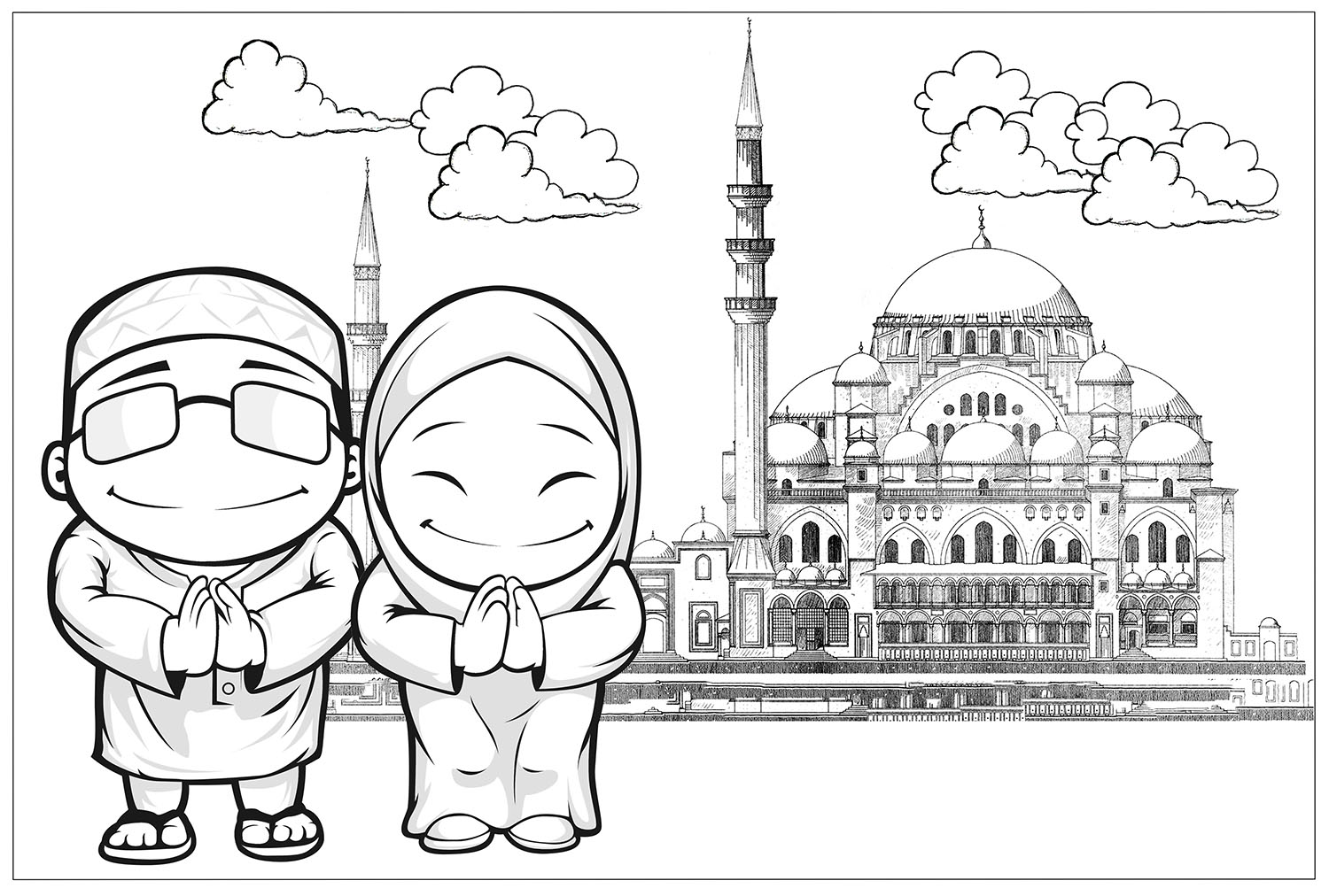 Malaysia Coloring Pages