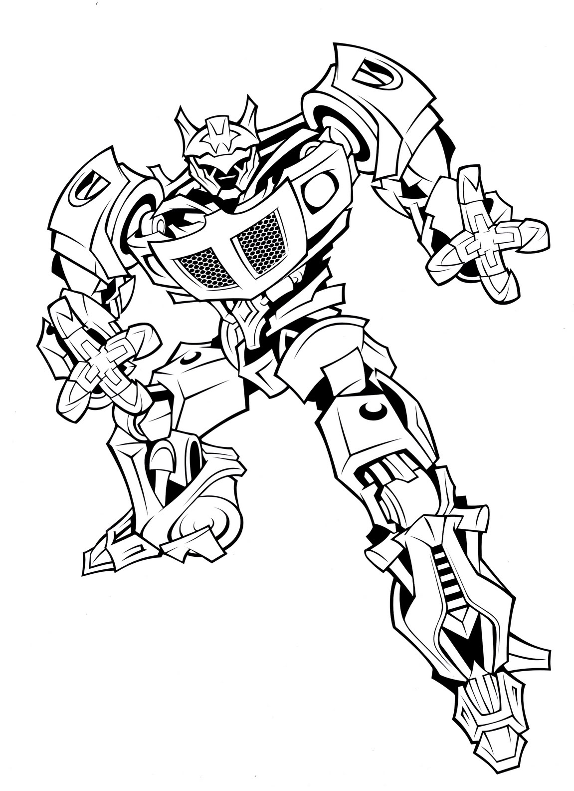 Transformer coloring pages to download and print for free