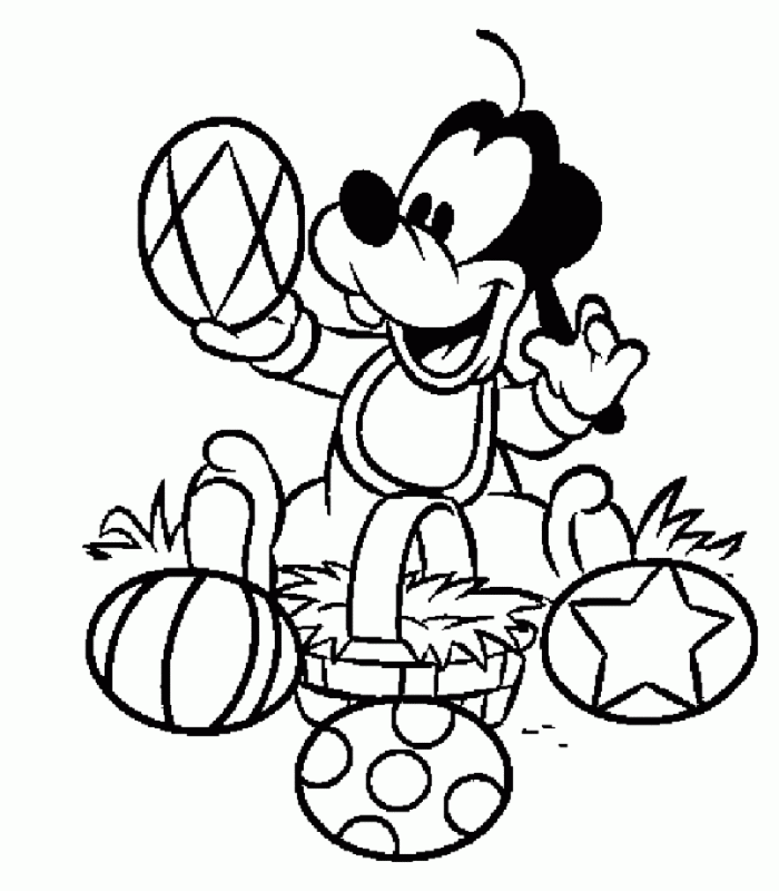 Disney easter coloring pages download and print for free
