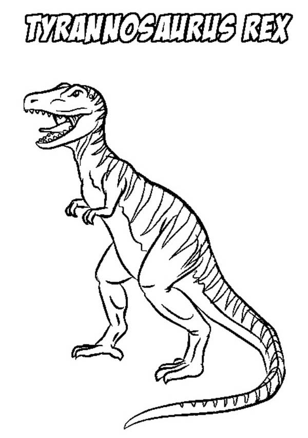 rex coloring tyrannosaurus trex dinosaur stripping drawing printable sheets getdrawings luna colorluna