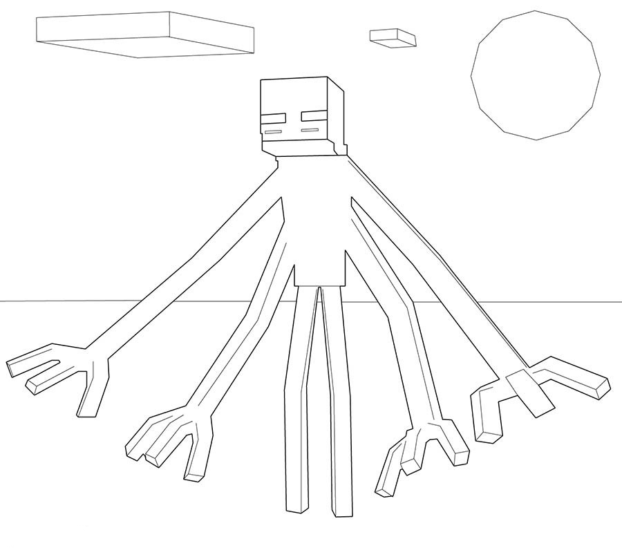 minecraft coloring pages deadlox