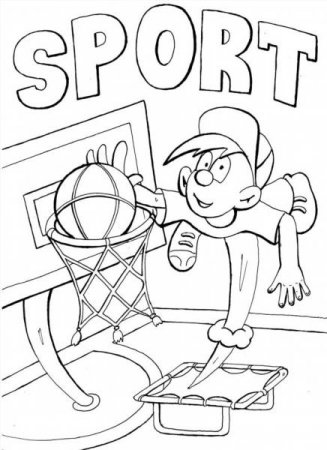 Healthy lifestyle coloring pages to download and print for free