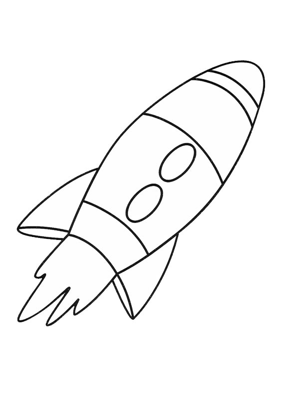 Rocket ship coloring pages to download and print for free