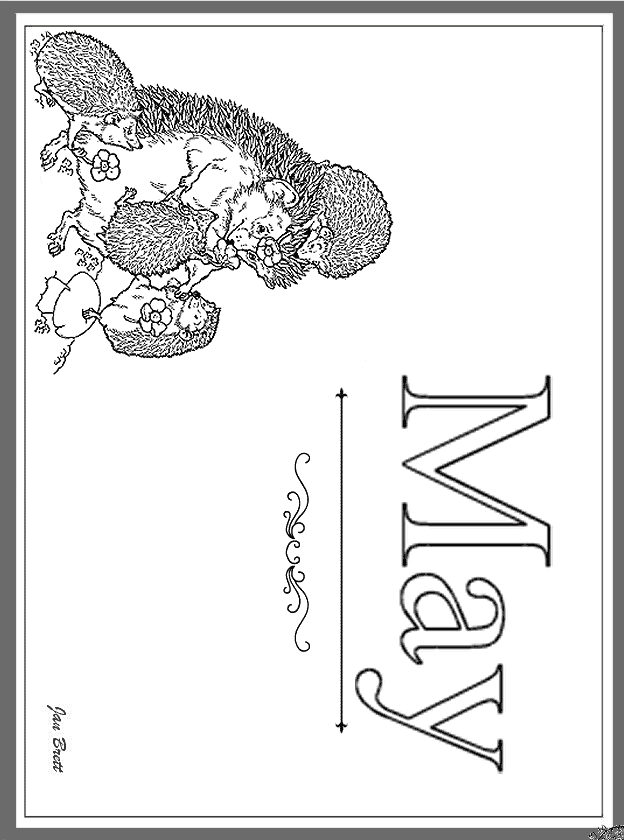 May coloring pages to download and print for free