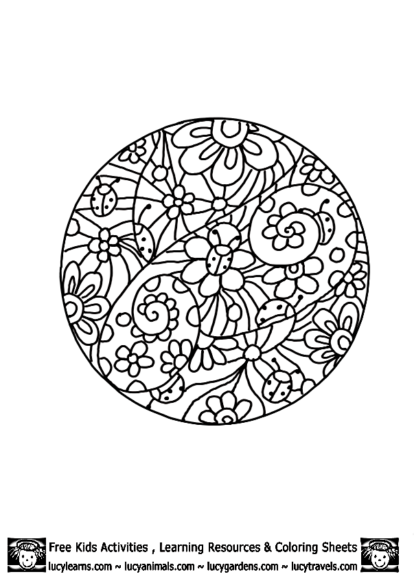 45+ geometric pattern coloring pages for adults Mosaic tiles pattern coloring page