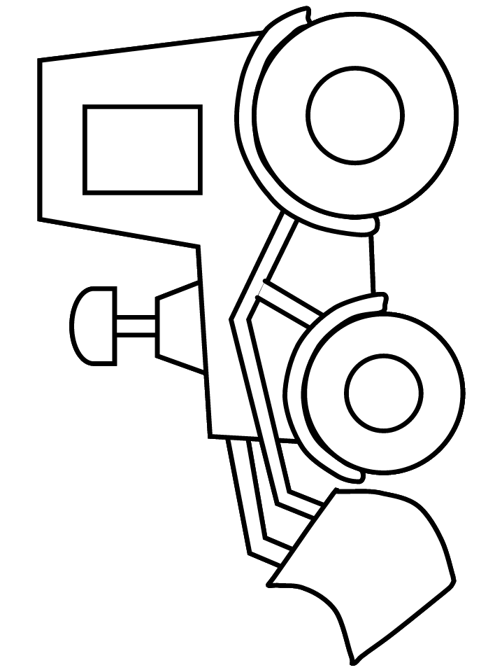 Construction Vehicle Coloring Pages