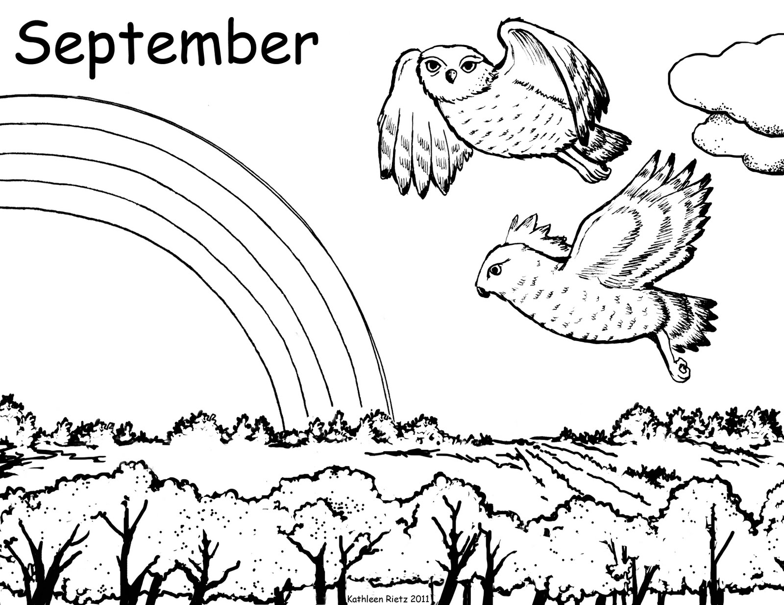 August coloring pages to download and print for free