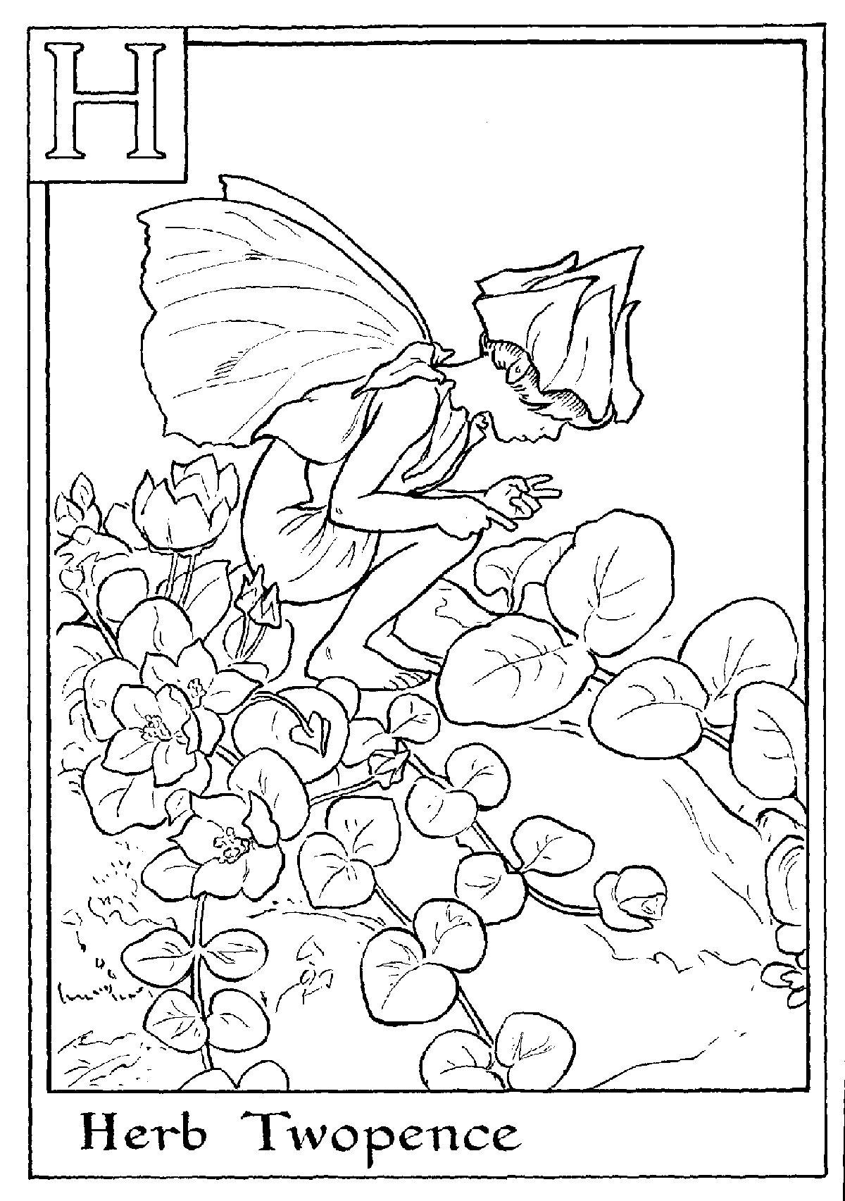 Alphabet flower coloring pages download and print for free